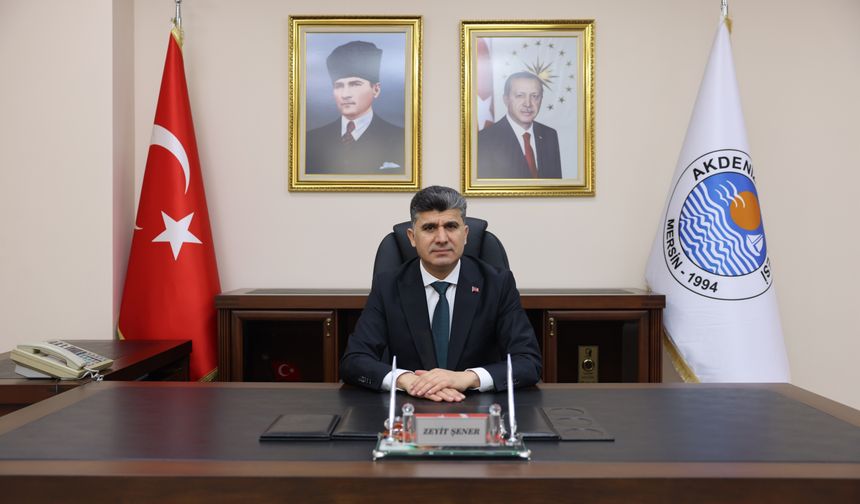 Akdeniz'de yol çalışmaları sürüyor