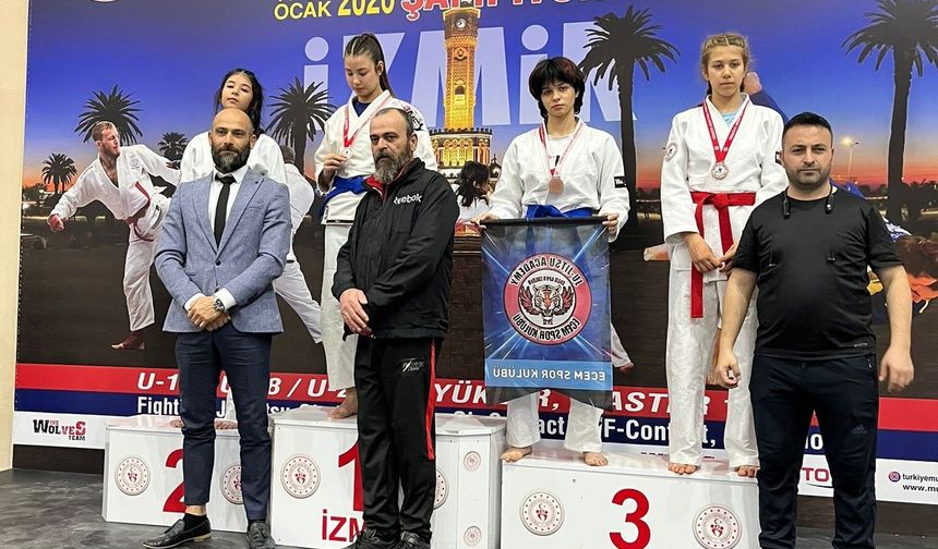 Osmaniyeli sporcular, Türkiye Ju Jitsu Şampiyonası'ndan 19 madalyayla döndü