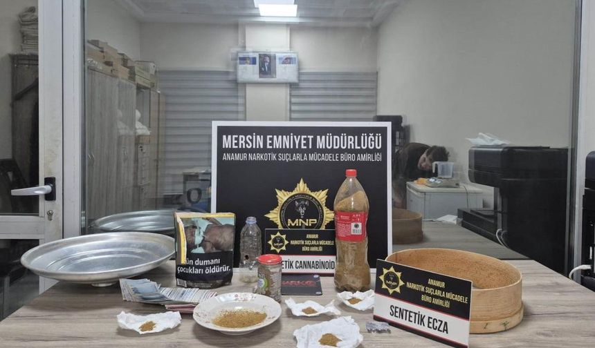 Anamur’da Uyuşturucu Operasyonu: 2 Şüpheli Tutuklandı