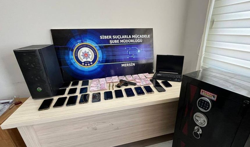 Mersin’de 1 Milyarlık Yasa Dışı Bahis Operasyonu: 9 Tutuklama