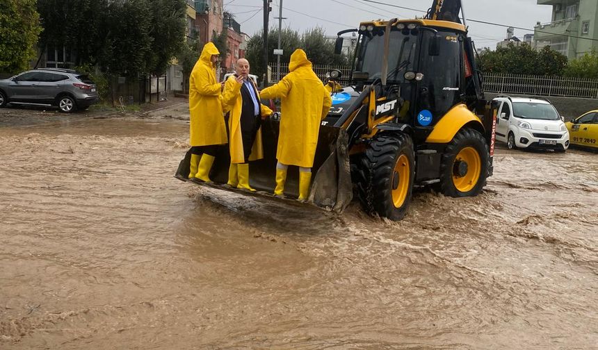 Adana'da metrekareye 138 kilo yağış düştü