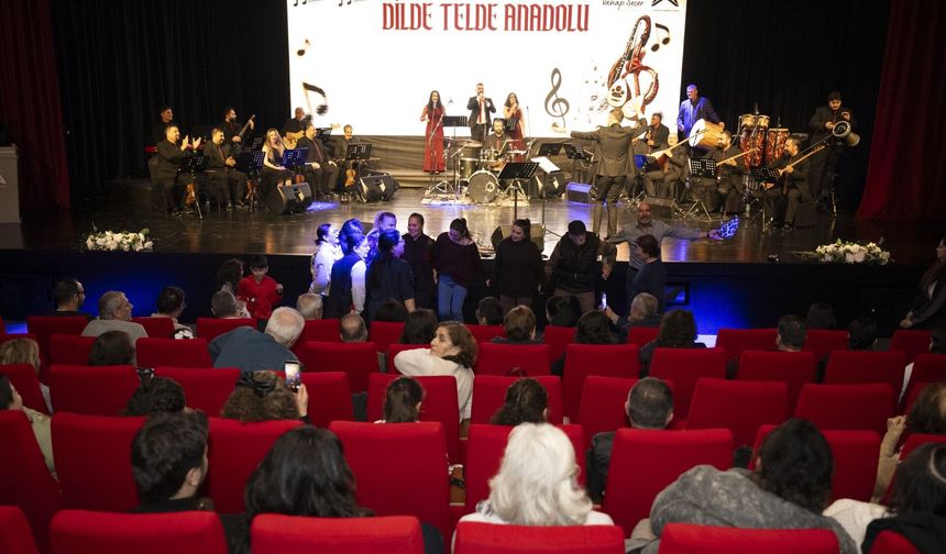 Mersin'de 'Dilde Telde Anadolu' konseri