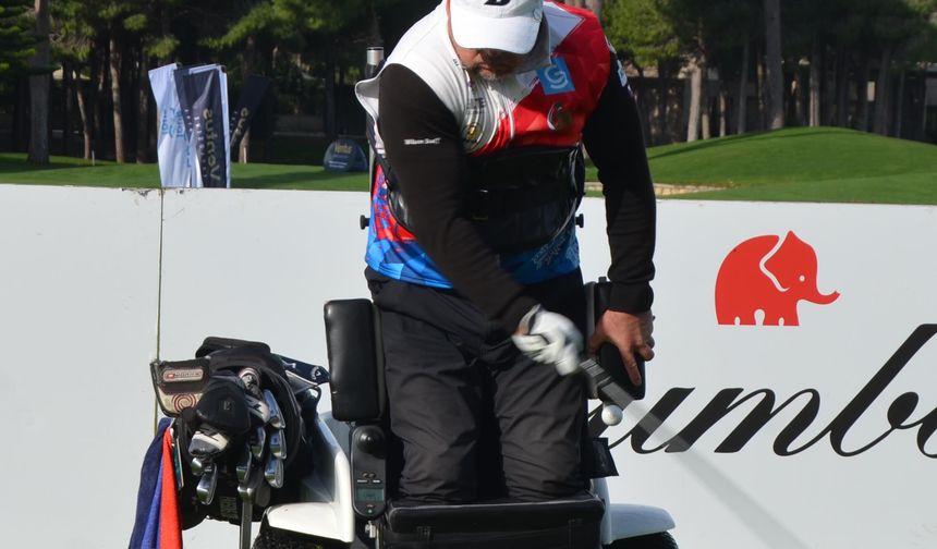 Türkiye Açık Para Golf Turnuvası 16 yıl sonra Antalya'da düzenlendi