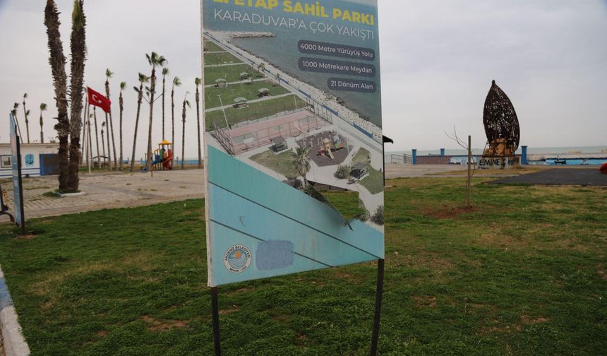 Mersin'de Vatandaşların Sıkça Kullandığı Parka Ağır Tahribat