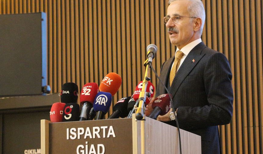 Bakan Uraloğlu: Projelerimizle dev bir tasarruf sağlıyoruz (2)