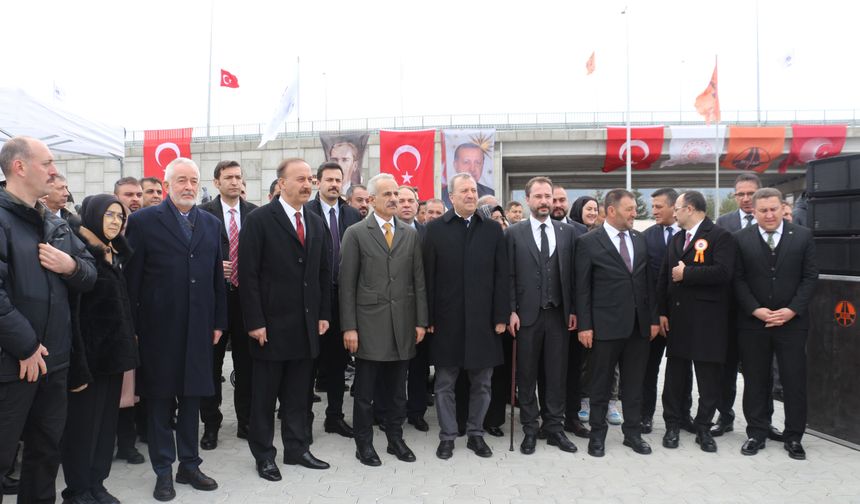 Bakan Uraloğlu: Projelerimizle dev bir tasarruf sağlıyoruz