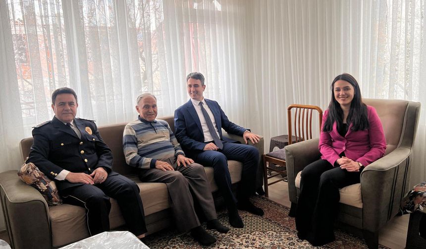 Bucak'ta protokol bayramlaştı