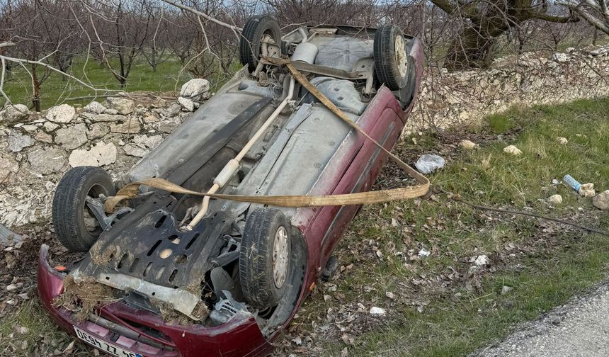 Eğirdir'de kaza: 1 yaralı
