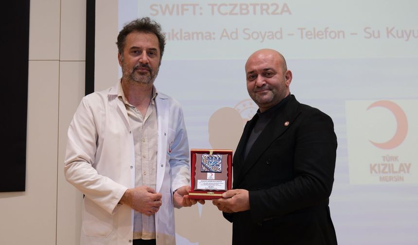 Mersin Şehir Hastanesi'nden Afrika'ya su kuyusu desteği