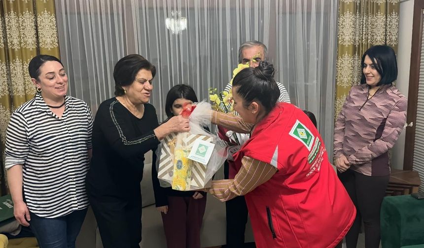 Osmaniye'de 18 Mart'ta şehit aileleri ve gaziler unutulmadı