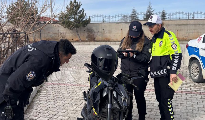 Yalvaç'ta trafik denetimi