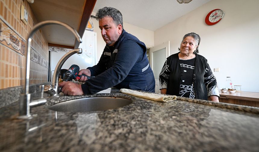 Mersin'de Yaş almışlara kesintisiz hizmet