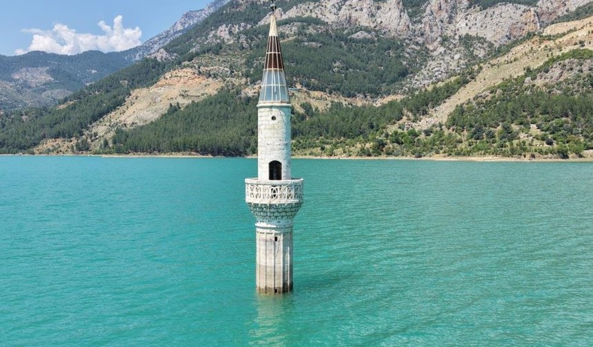 Alaköprü Barajı taştı: Akine tamamen sular altında kaldı