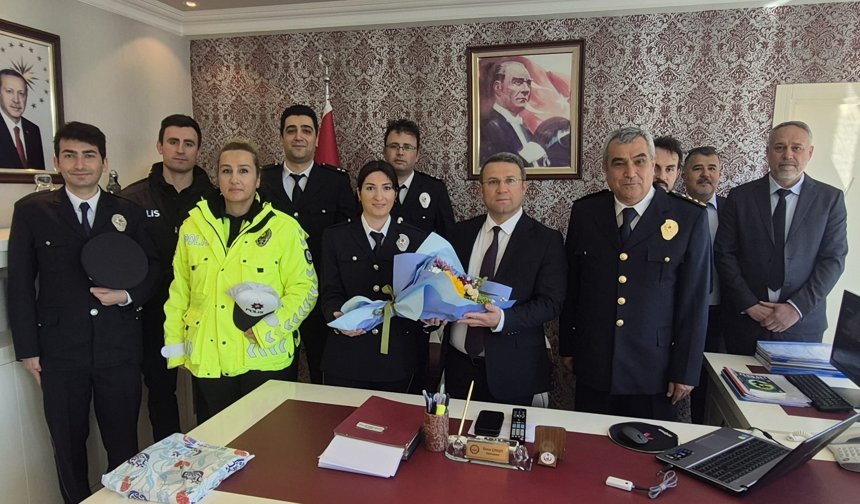 Eğirdir'de Türk Polis Teşkilatı'nın kuruluş yıl dönümü kutlandı