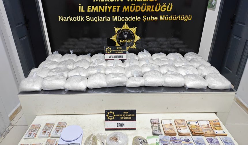 Mersin'de uyuşturucu operasyonu: 11 şüpheli tutuklandı