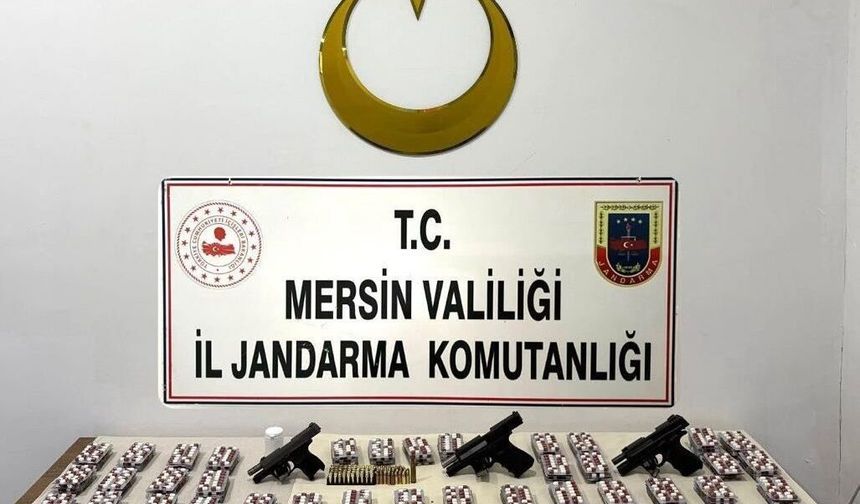 Mersin'de uyuşturucu operasyonu: 2 gözaltı