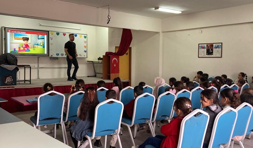 Öğrencilere 'sağlıklı yaşam' eğitimi