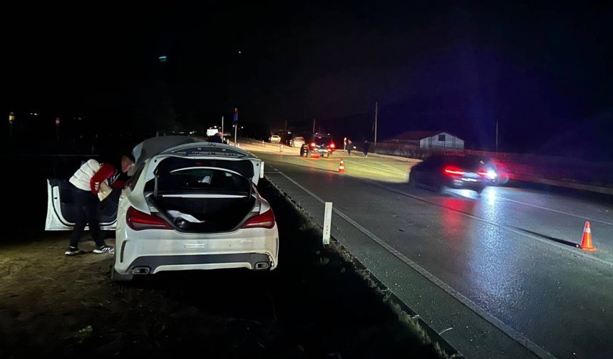 Otomobiller çarpıştı: 1 yaralı
