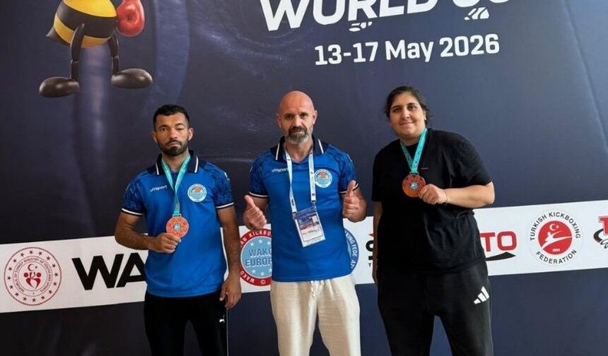 Akdeniz Belediyespor'dan Dünya Kupası Şampiyonası'nda çifte zafer