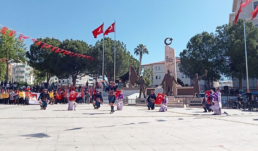 Anamur'da 19 Mayıs coşkusu