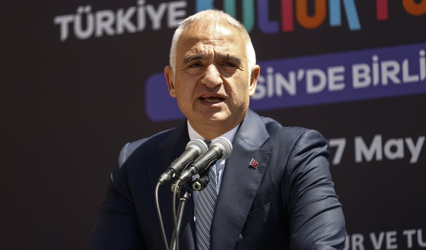 Bakan Ersoy, Mersin Kültür Yolu Festivali'nin açılış törenine katıldı