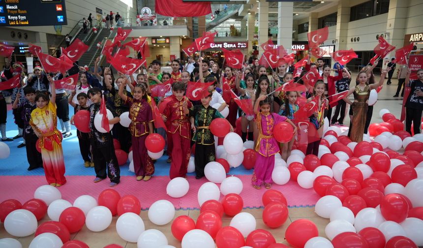 Fraport TAV Antalya Havalimanı'nda bayram coşkusu