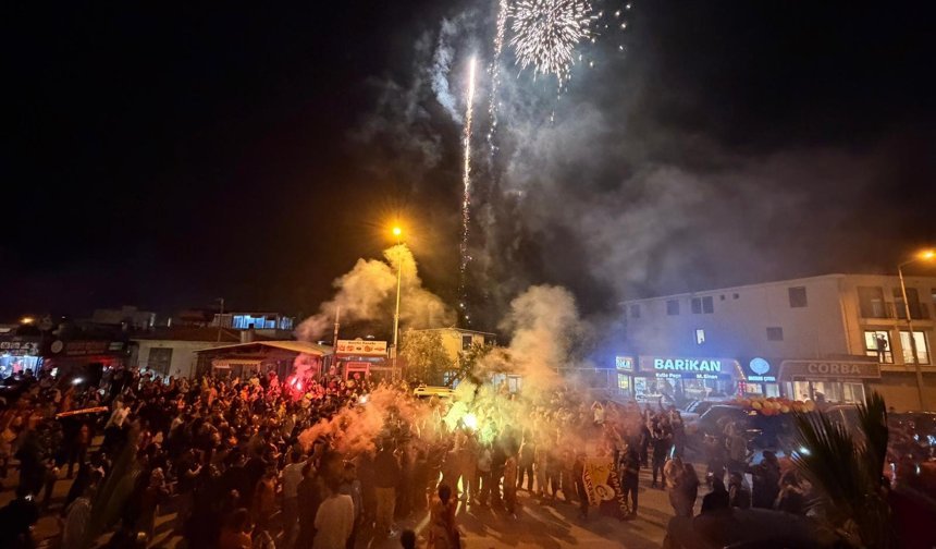 Galatasaray'ın şampiyonluğu Hatay'da kutlandı