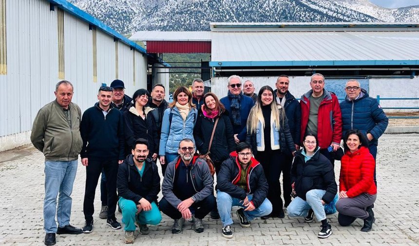 İtalyan heyet Burdur Ticaret Borsası'nda incelemelerde bulundu