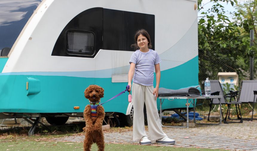 Karavan tutkunlarının bayram rotası Antalya