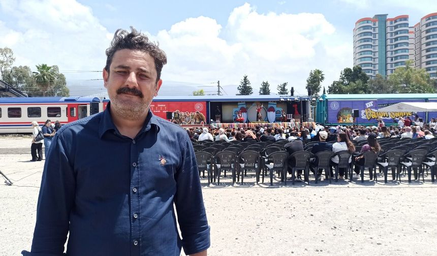 Masal Treni İskenderun Garı'nda