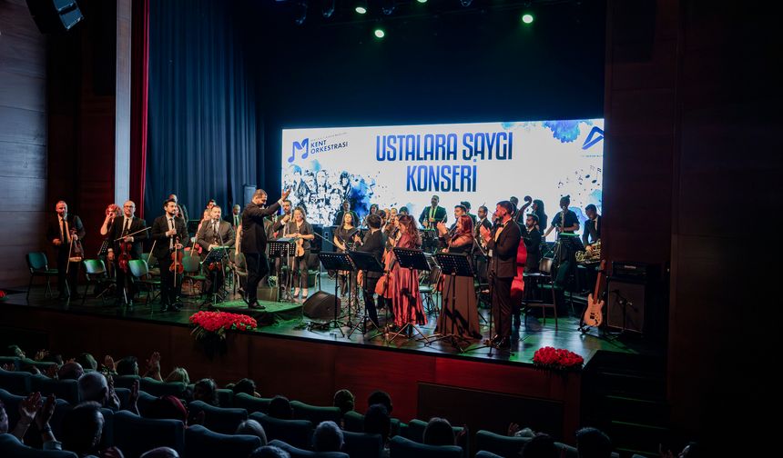 Mersin'de 'ustalara saygı' gecesi