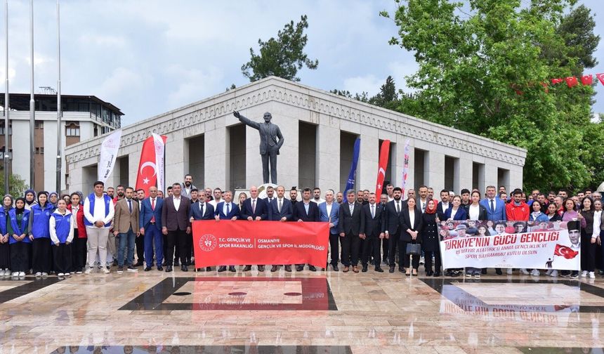 Osmaniye'de gençlik haftası etkinlikleri başladı