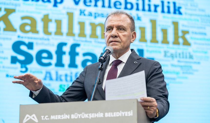 Başkan Seçer, 'Mersin Sivil Katılım Zirvesi'ne katıldı