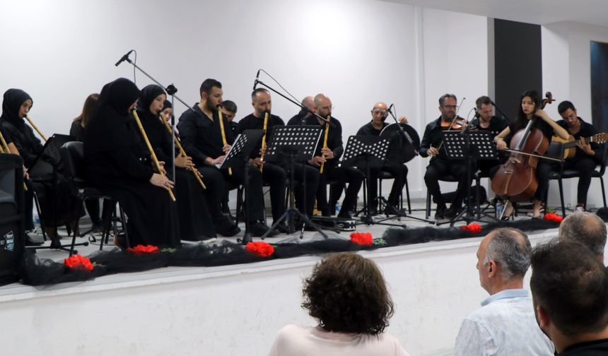 Burdur'da ney dinletisi