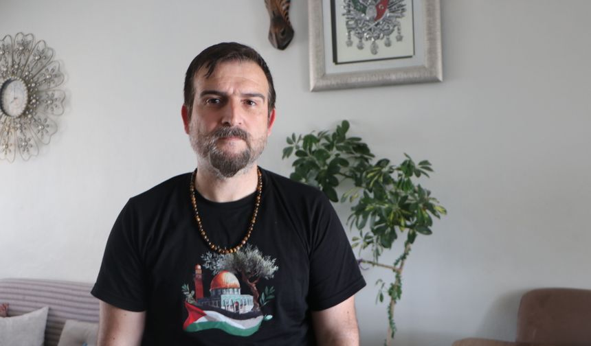 Ecrin, mucize kurtuluşun yaşandığı bina önünde pasta kesilip, balonlarla karşılandı
