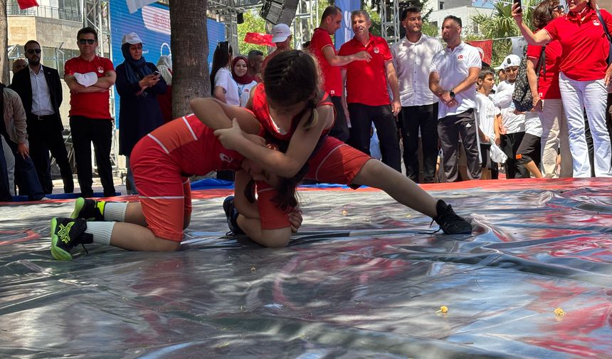 Hatay'da Olimpik Gün coşkusu