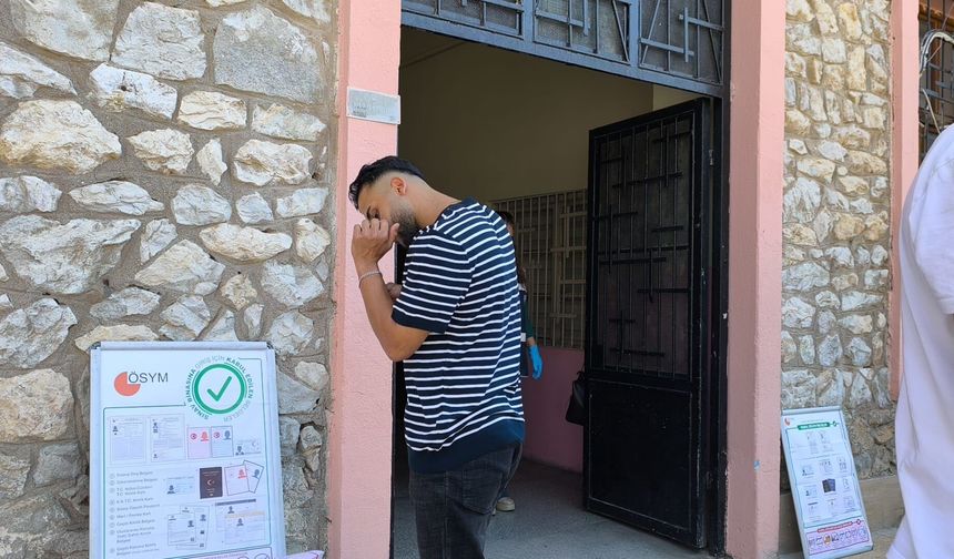 Mersin'de YKS heyecanı başladı