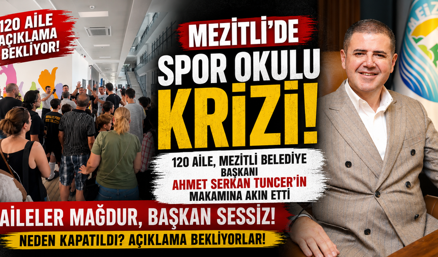 Mezitli'de Spor Okulu Krizi! 120 Aile Belediyeden Açıklama Bekliyor