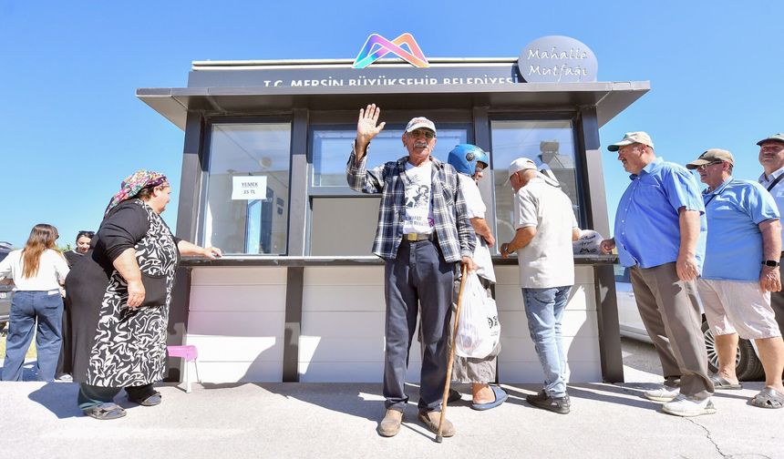 Mersin'de Büyükşehir Mahalle Mutfakları 59 noktada vatandaşın hizmetinde