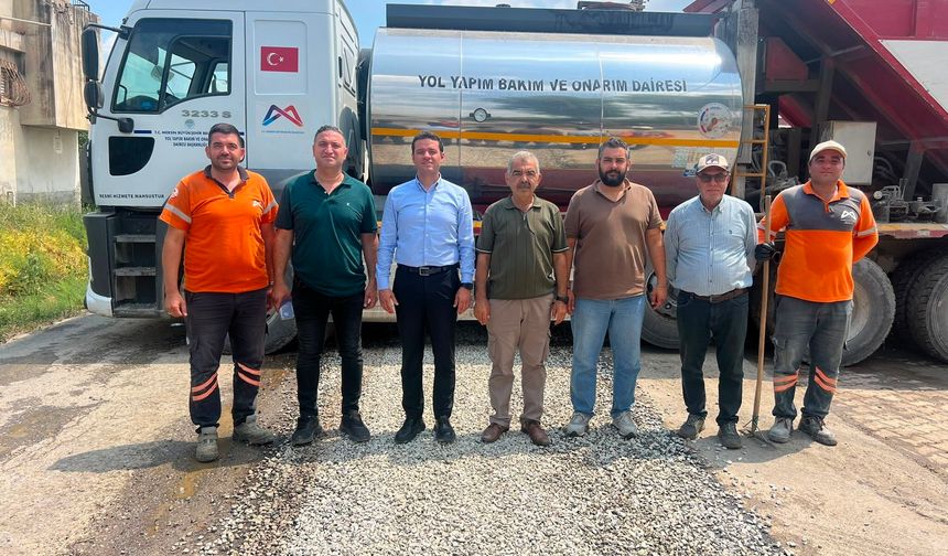 Mersin'de tarımsal üretim bölgelerinde ulaşım altyapısı güçleniyor