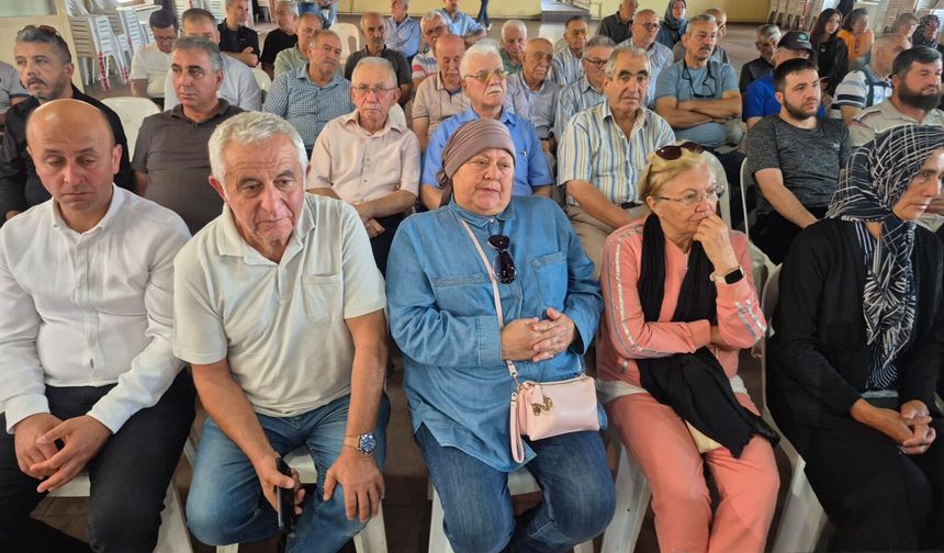 Tahliye kararı verilen evlerin sahipleriyle toplantı yapıldı