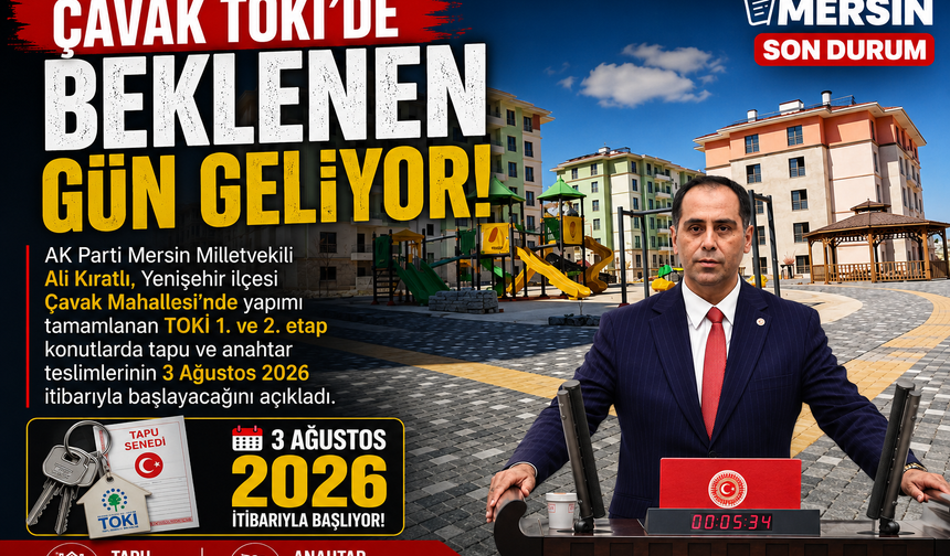 Çavak TOKİ'de Beklenen Gün Geldi! Tapu ve Anahtar Teslimleri 3 Ağustos'ta Başlıyor