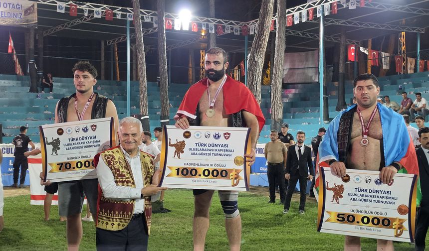 Aba güreşleri Türk dünyasını Hatay'da buluşturdu