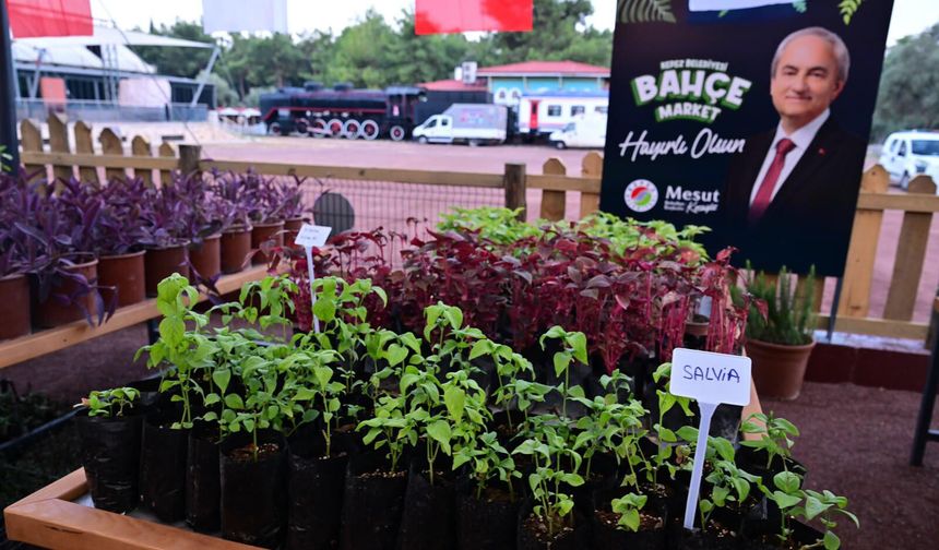 'Bahçe Market' Dokumapark'ta hizmete açıldı