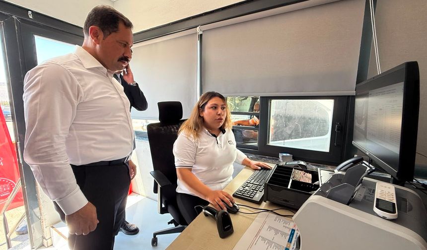 Cilvegözü TIR parkı hizmete açıldı
