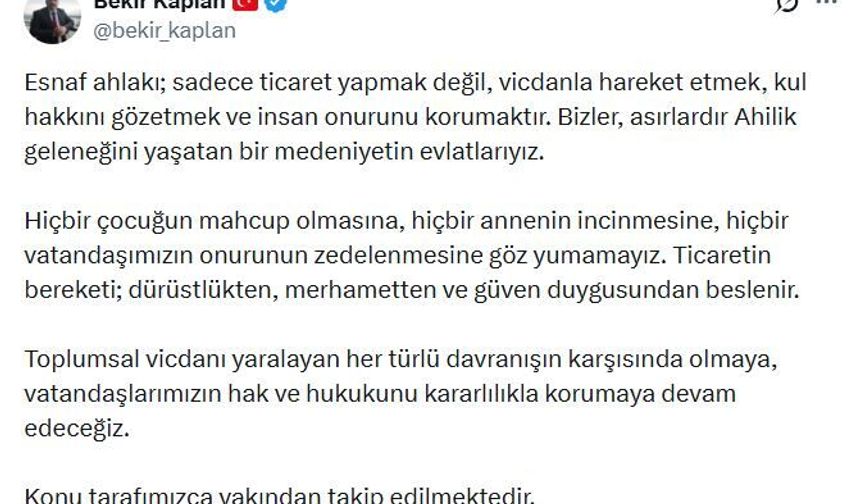 Çocuğu için lahmacun almak isteyen kadına '5'ten az satmam' diyen seyyar satıcının tezgahı kaldırıldı