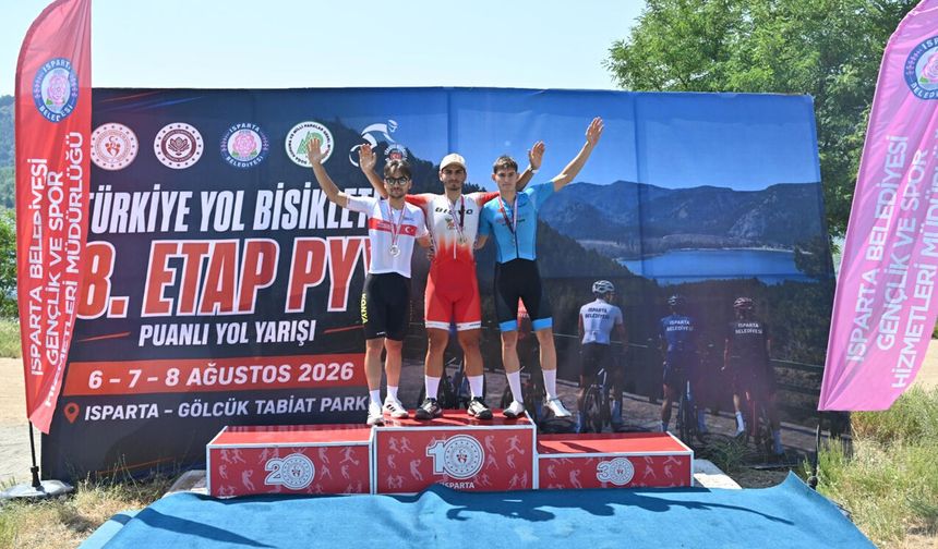 Isparta'da bisiklet heyecanı