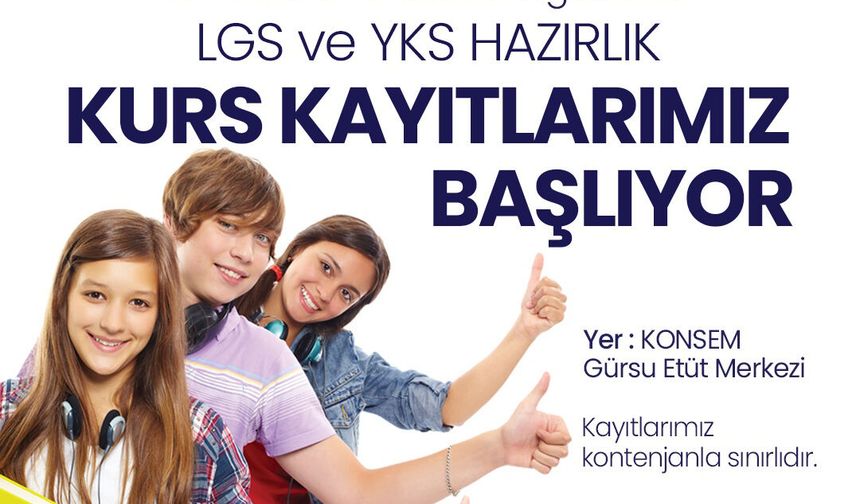 Lise ve üniversite adayları için ücretsiz kurs kayıtları