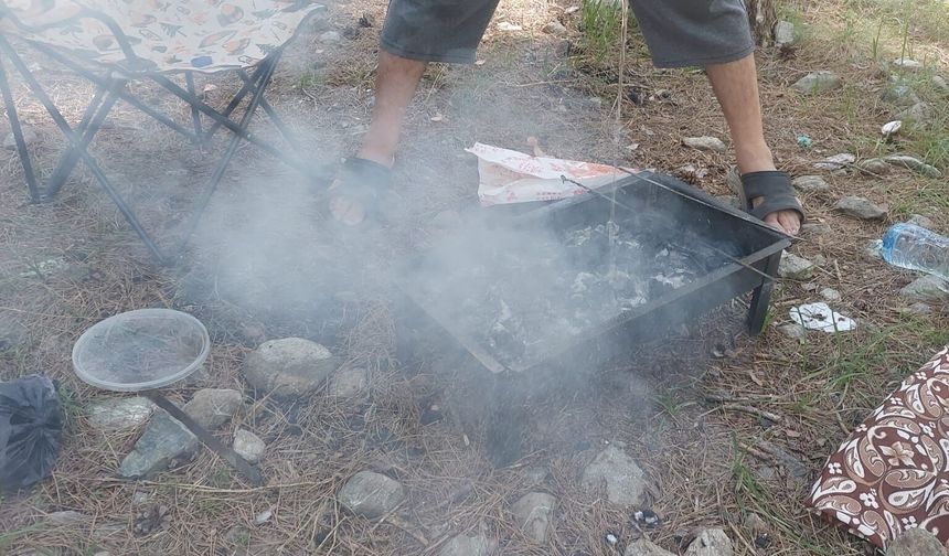 Orman yangınlarına karşı havadan ve karadan uyarı