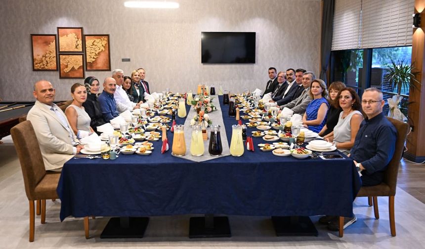 Sahil Güvenlik Grup Komutanı Yarbay Coşkun için veda yemeği